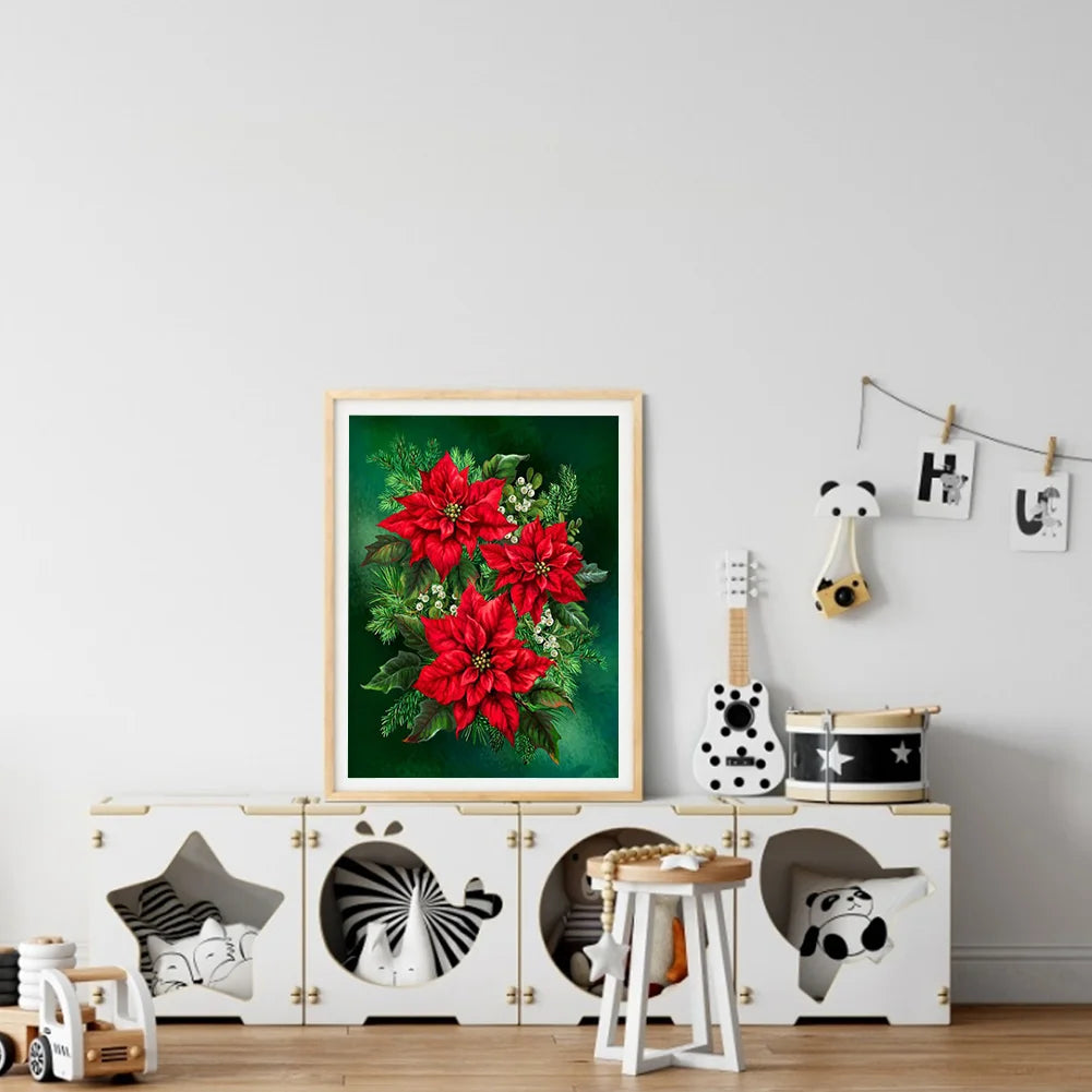 Red Flower | Diamond Painting