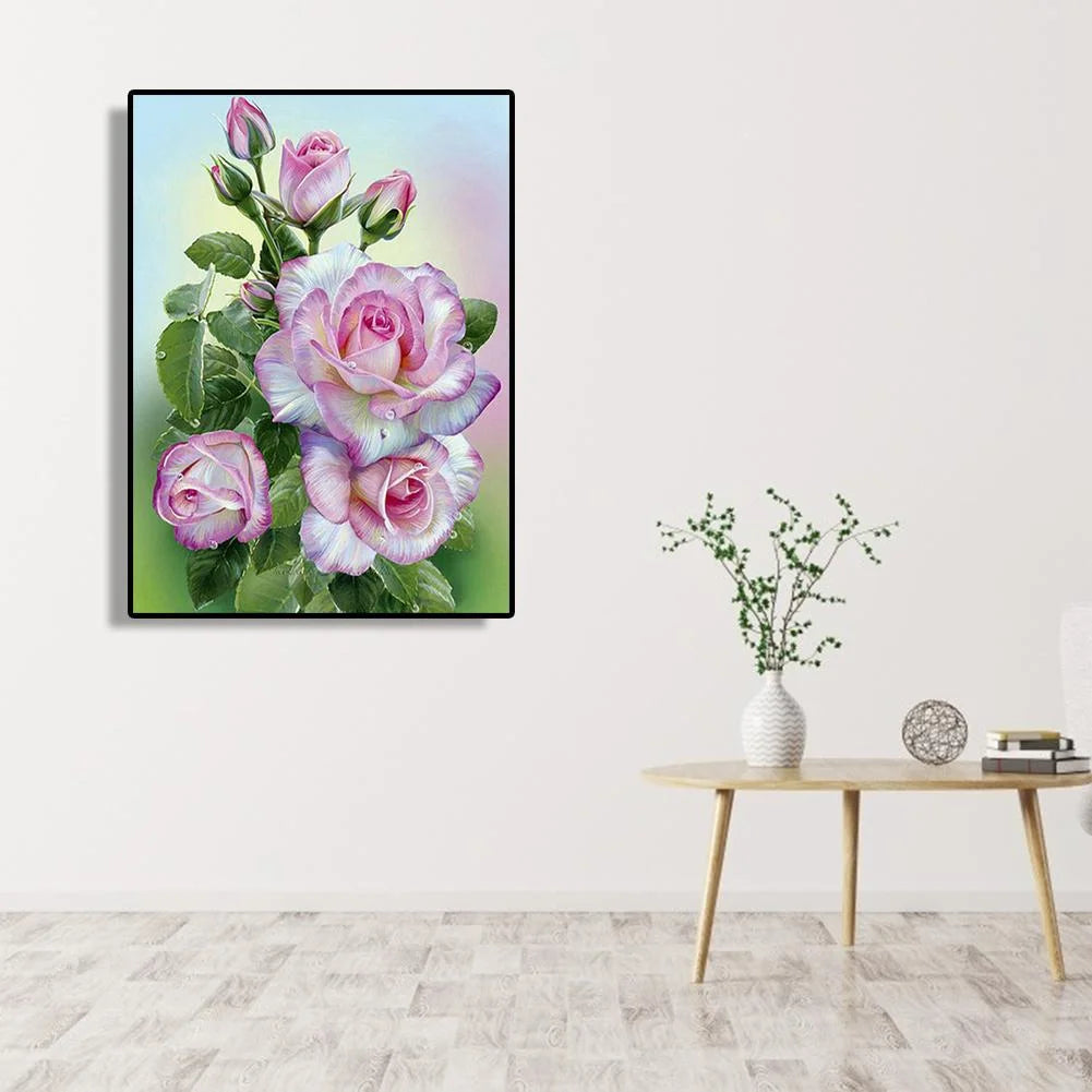 Pink Flower | Diamond Painting