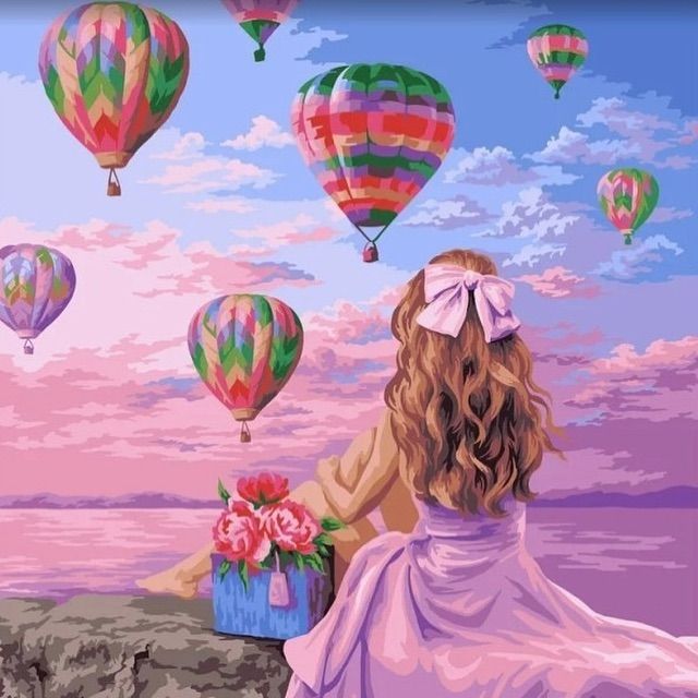 Hot Air Balloon | Diamond Painting
