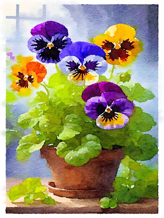 Pansy | Diamond Painting