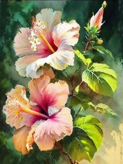 Hibiscus | Diamond Painting