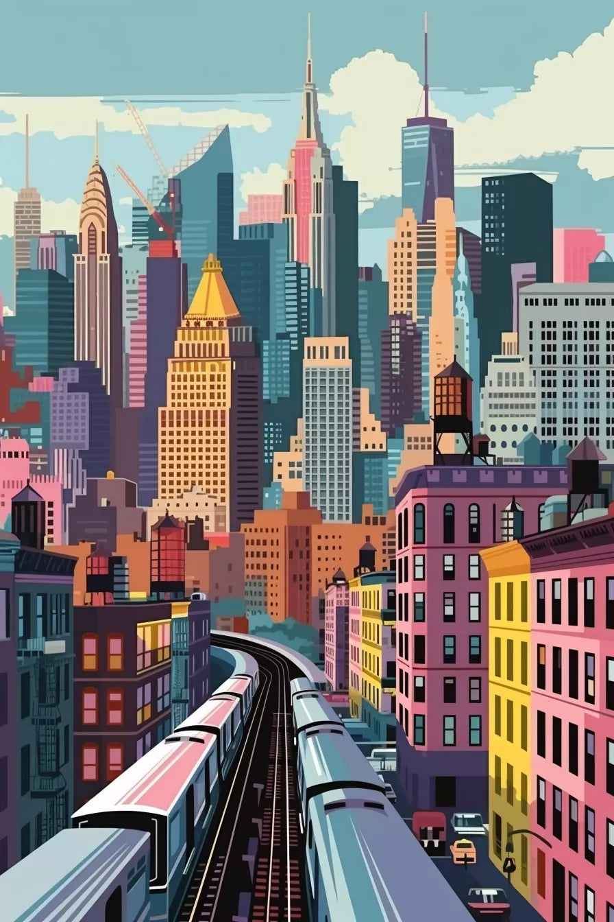 City | Diamond Painting