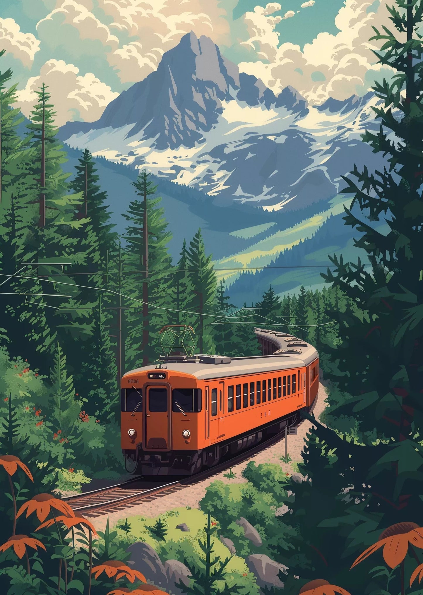 Train | Diamond Painting