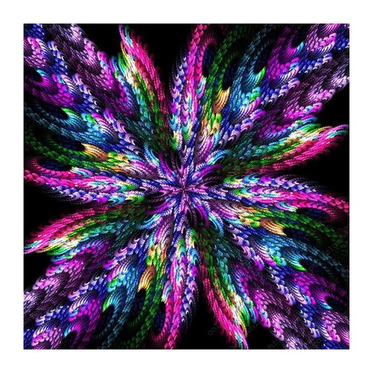 Abstract Flower | Diamond Painting