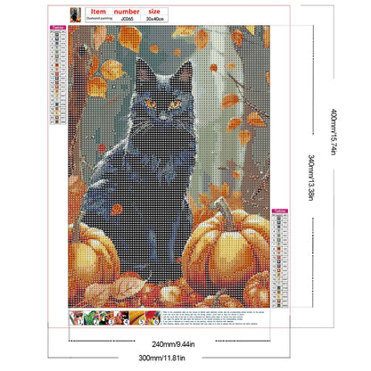 Halloween Black Cat | Diamond Painting