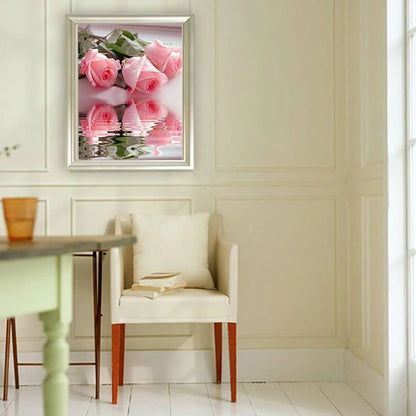 Pink Flower | Diamond Painting