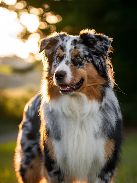 Dog Australian Shepherd | Diamond Painting