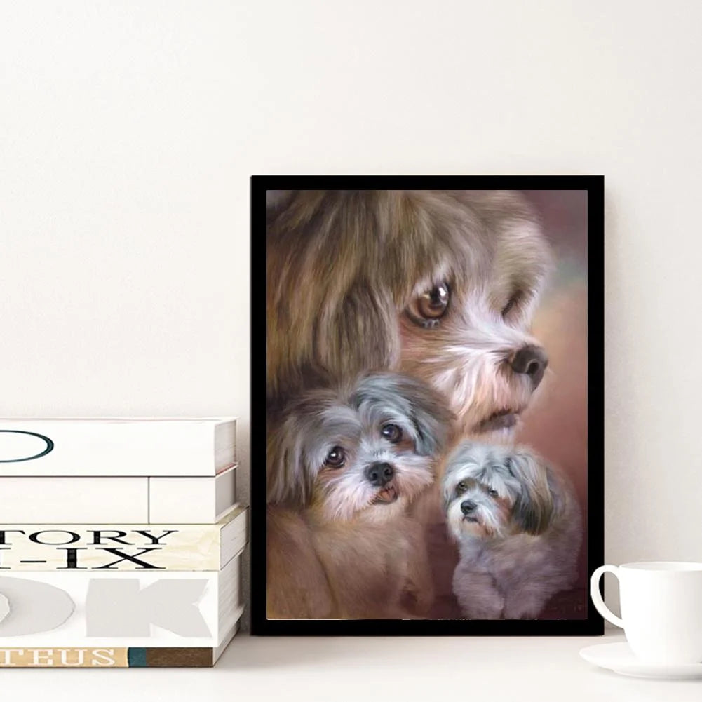 Cute Dog Shih Tzu | Diamond Painting