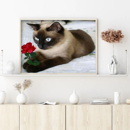 Siamese Cat | Diamond Painting
