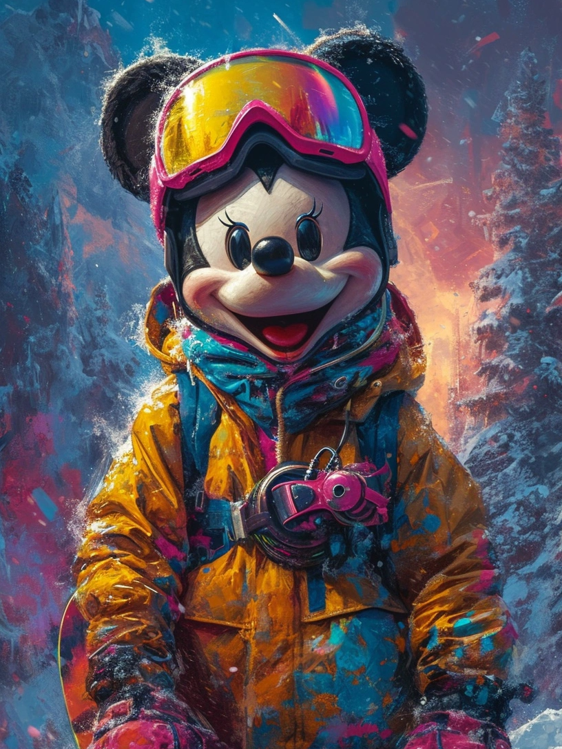 Cartoon Cute Mouse | Diamond Painting