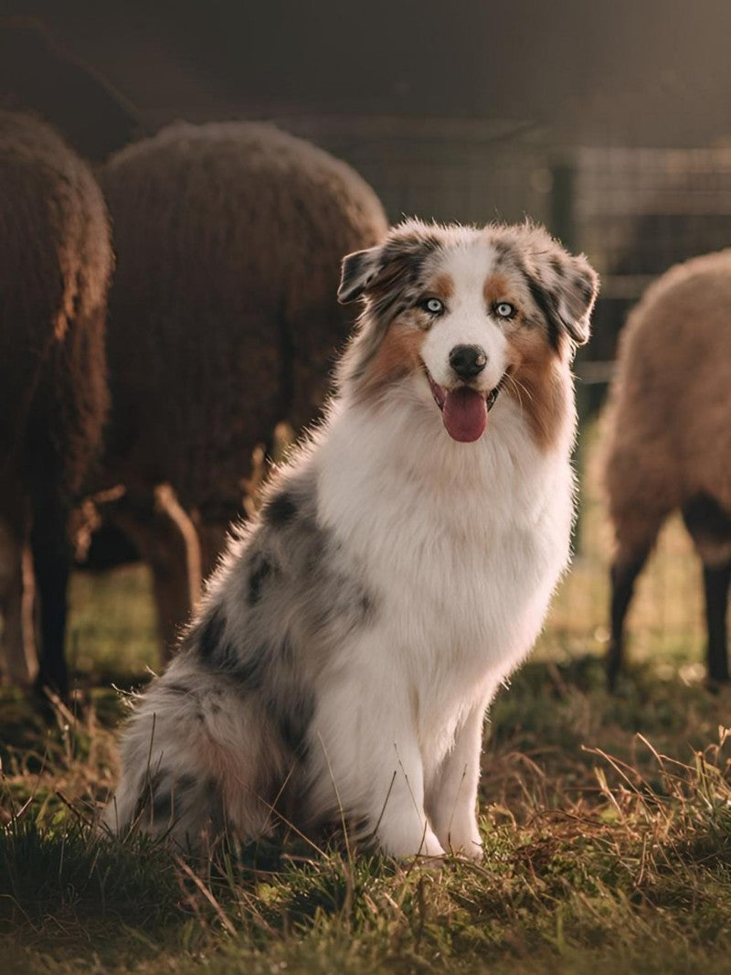 Dog Australian Shepherd | Diamond Painting