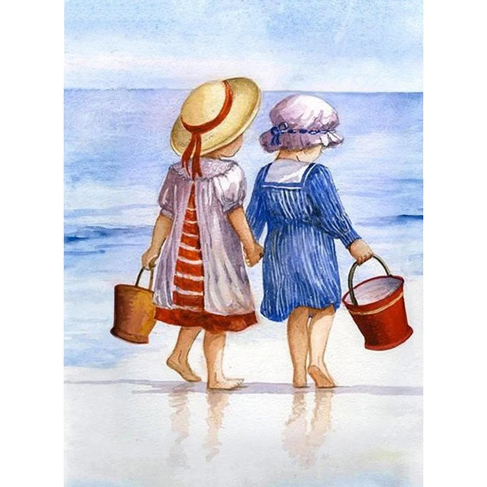 Beautiful Girl | Cross Stitch Embroidery
