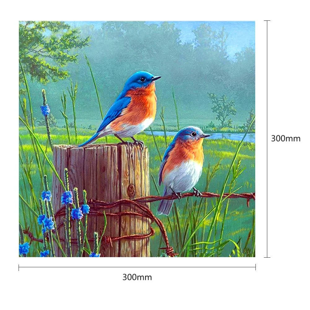 Blue Bird | Diamond Painting