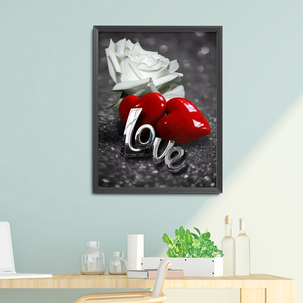 Love Flower | Diamond Painting