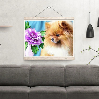 Pomeranian Dog | Diamond Painting