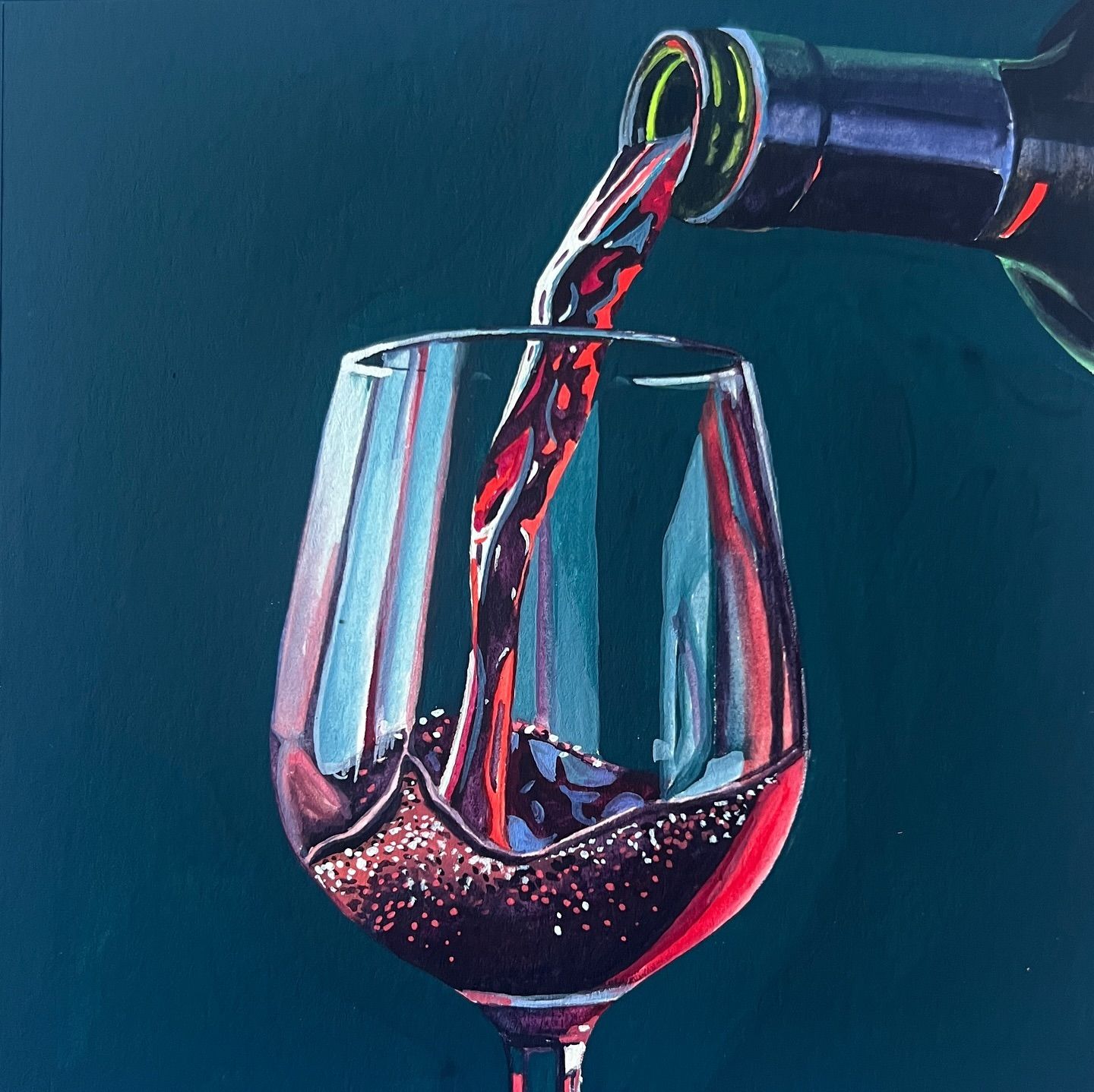 Wine Glass | Diamond Painting