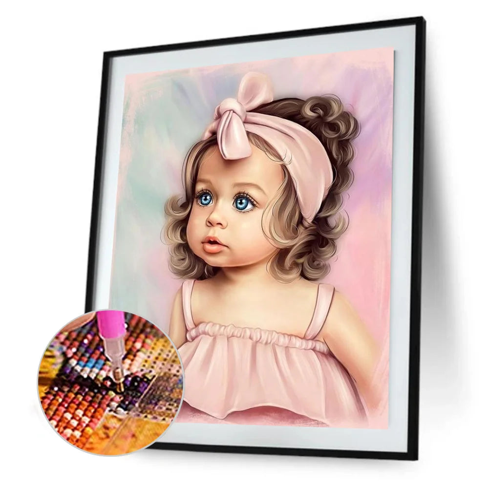 Beautiful Girl | Diamond Painting