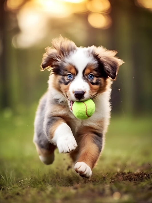 Dog Australian Shepherd | Diamond Painting