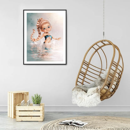 Beautiful Girl | Diamond Painting