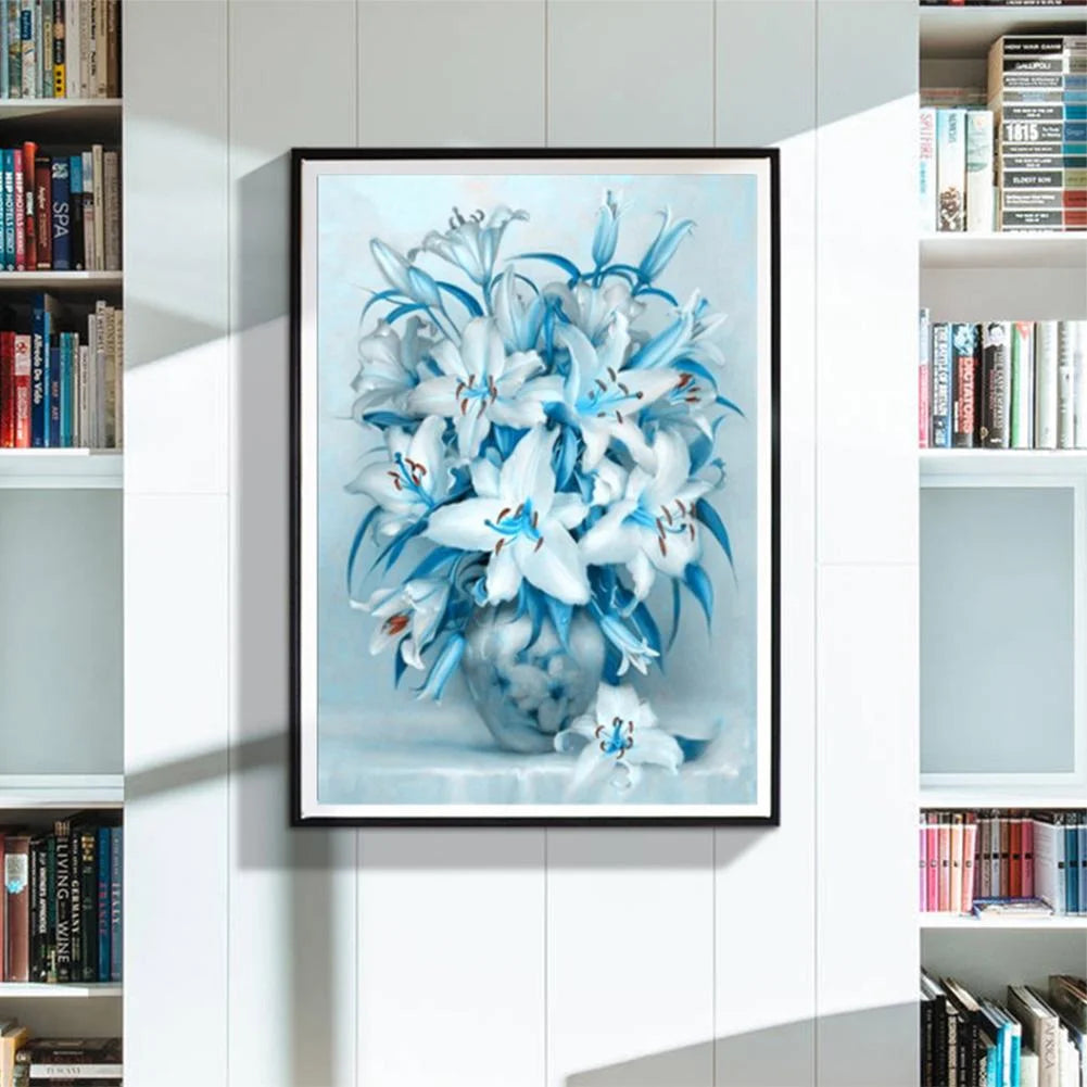 Blue Flower | Diamond Painting