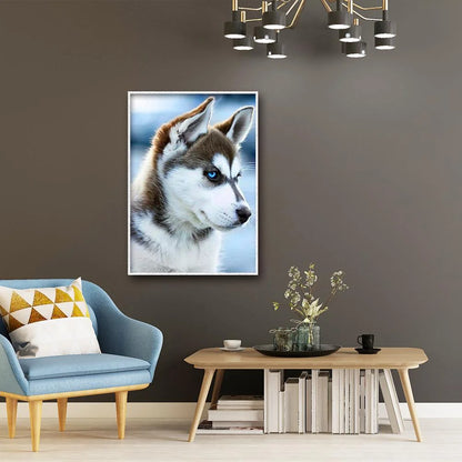 Beautiful Dog Husky | Diamond Painting