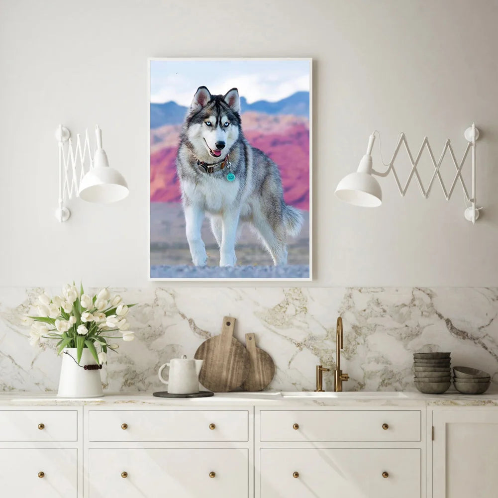 Animal Dog Husky | Diamond Painting