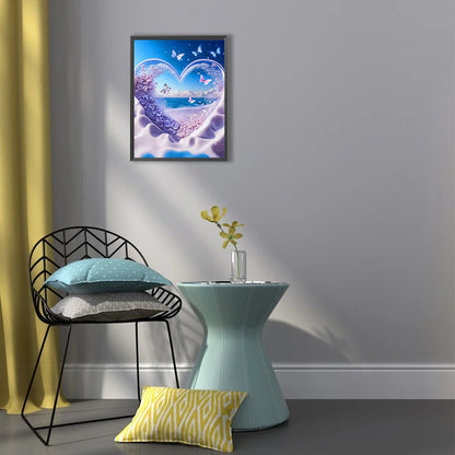 Beach Love Butterfly | Diamond Painting