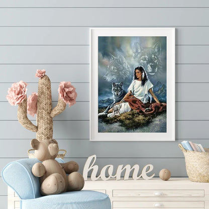 Beautiful Girl | Diamond Painting