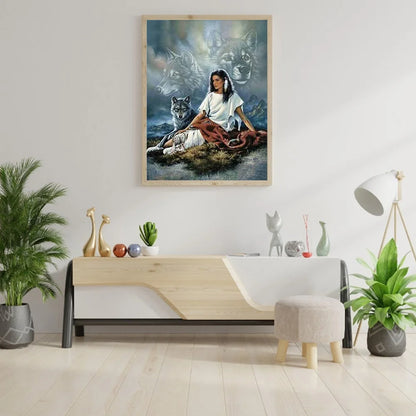 Beautiful Girl | Diamond Painting