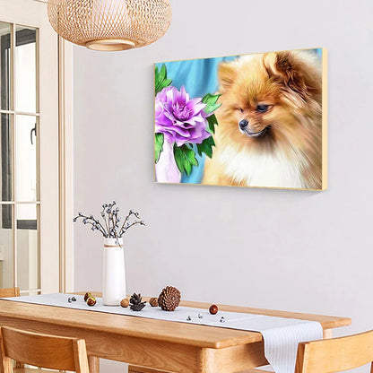 Pomeranian Dog | Diamond Painting