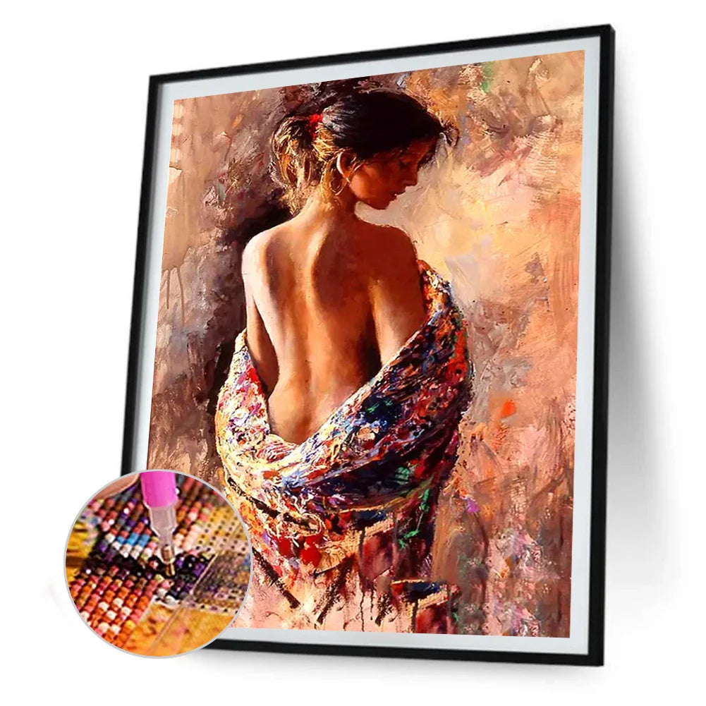 Beautiful Girl | Diamond Painting