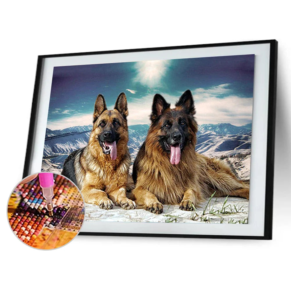 Mountain Dog German Shepherd | Diamond Painting