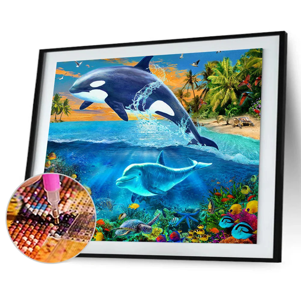 Dolphin | Diamond Painting