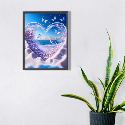 Beach Love Butterfly | Diamond Painting