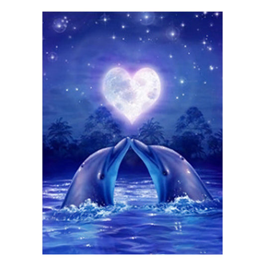Dolphin | Cross Stitch Embroidery