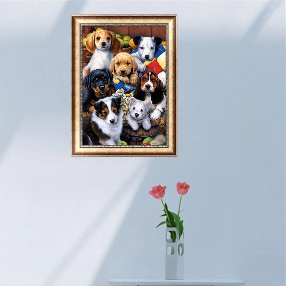 Cute Dogs | Diamond Painting