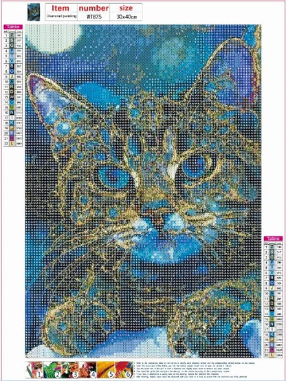 Cat | Diamond Painting