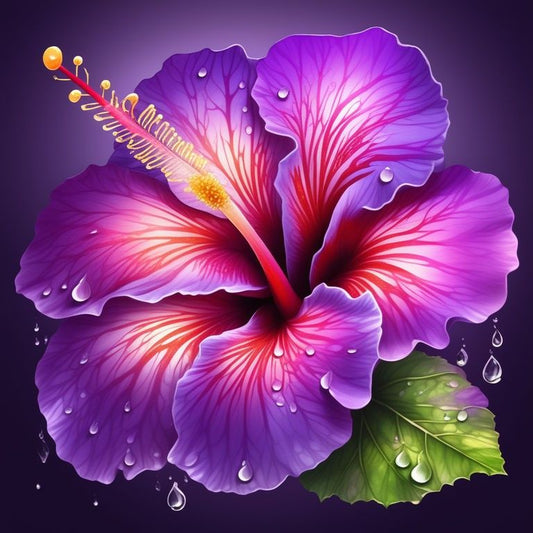 Hibiscus | Diamond Painting