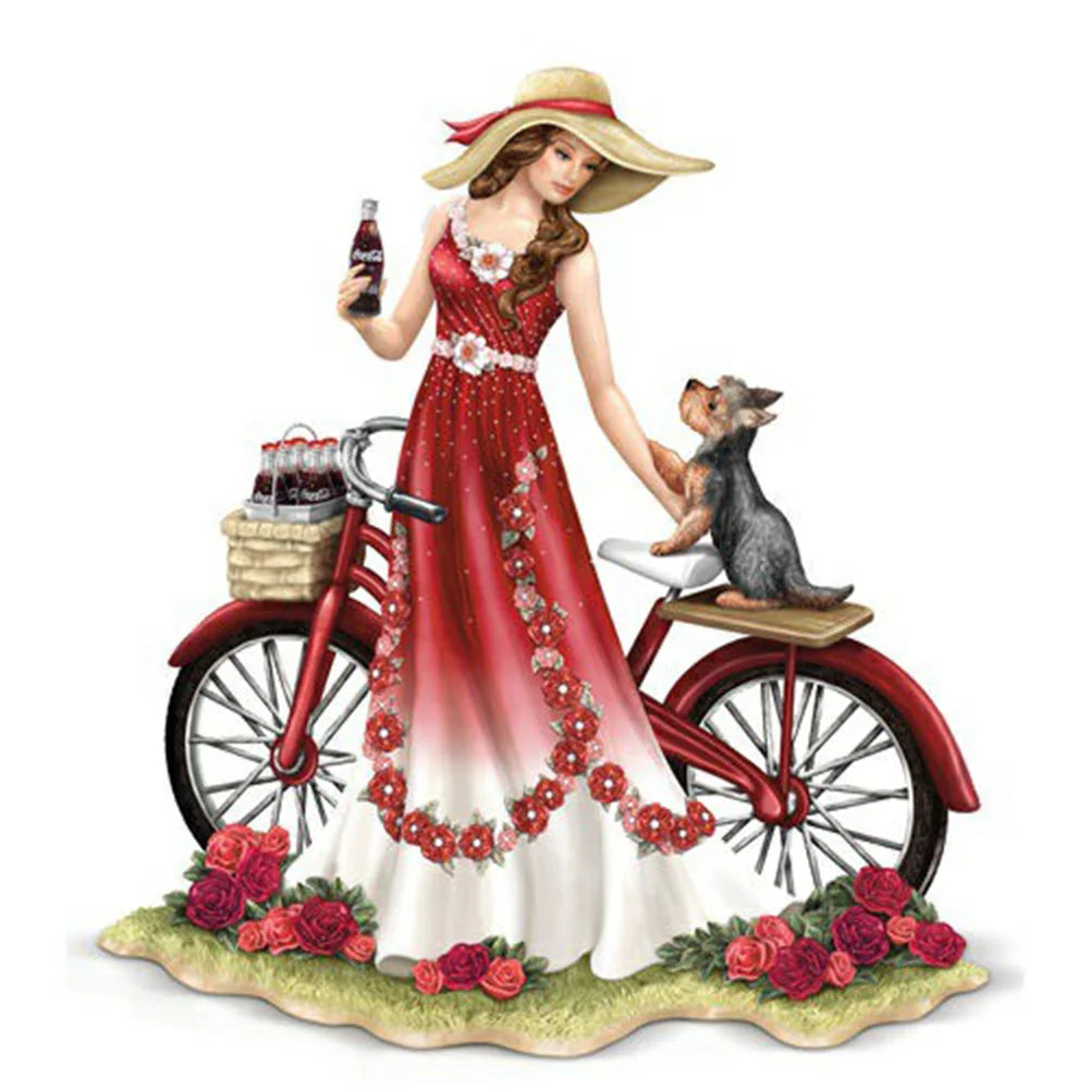 Beautiful Girl | Cross Stitch Embroidery
