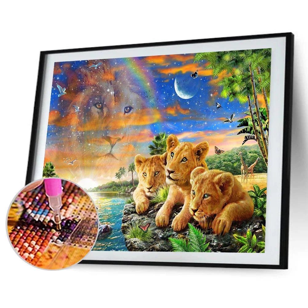 Lion | Diamond Painting