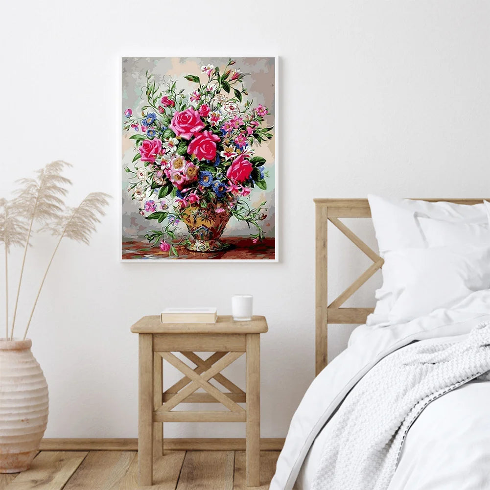 Flower In The Vase | Diamond Painting