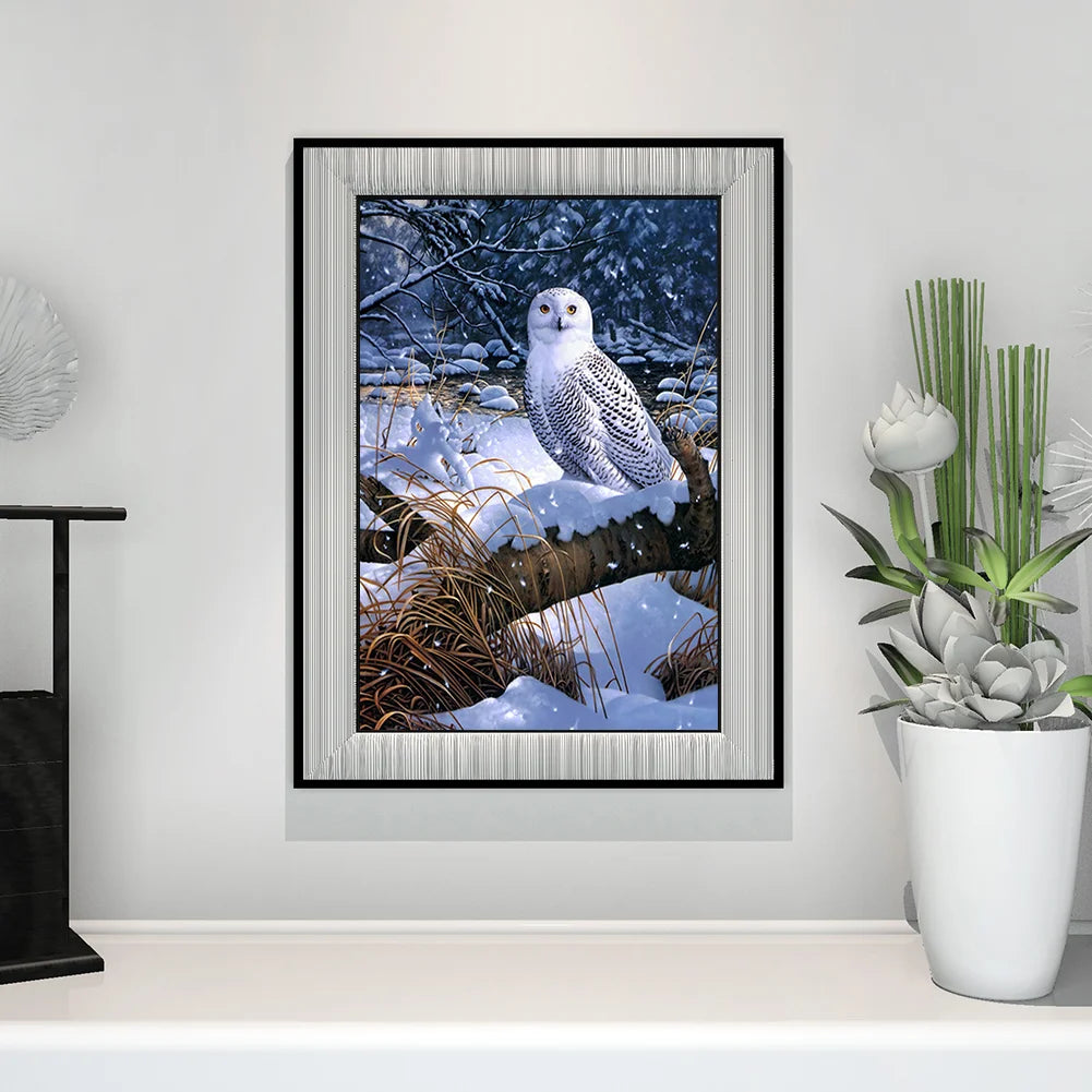 White Owl | Diamond Painting