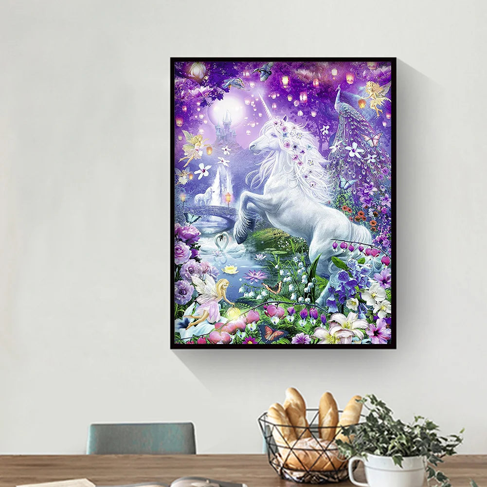 White Horse | Diamond Painting