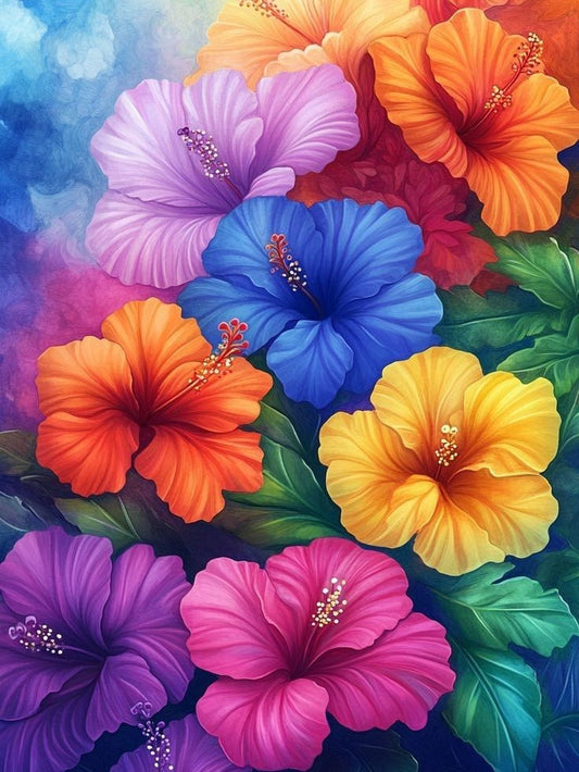 Hibiscus | Diamond Painting