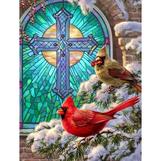 Cardinal Bird | Diamond Painting