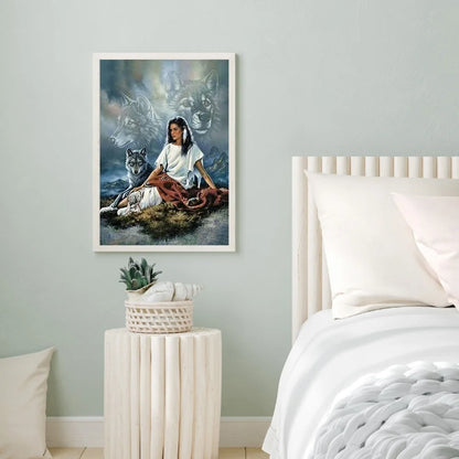 Beautiful Girl | Diamond Painting