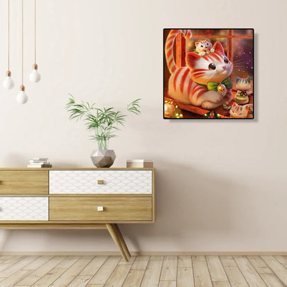 Bell Cat | Diamond Painting