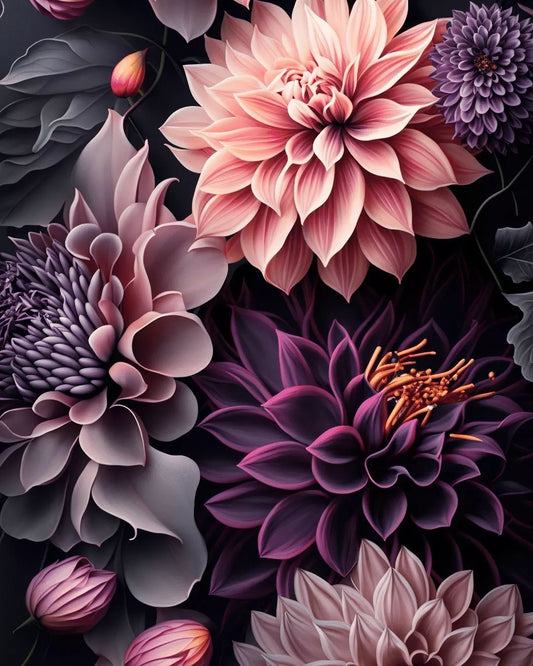 Dahlia | Diamond Painting