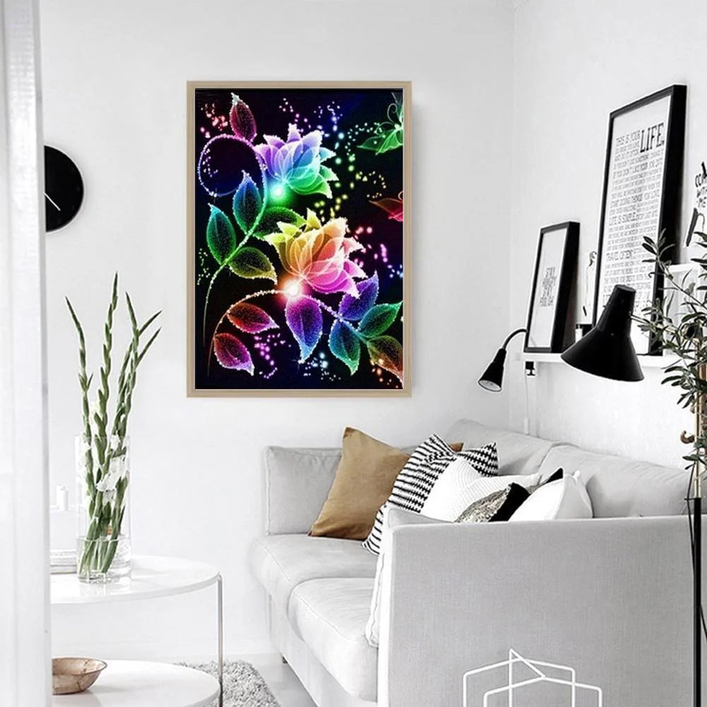 Colorful Flower | Diamond Painting