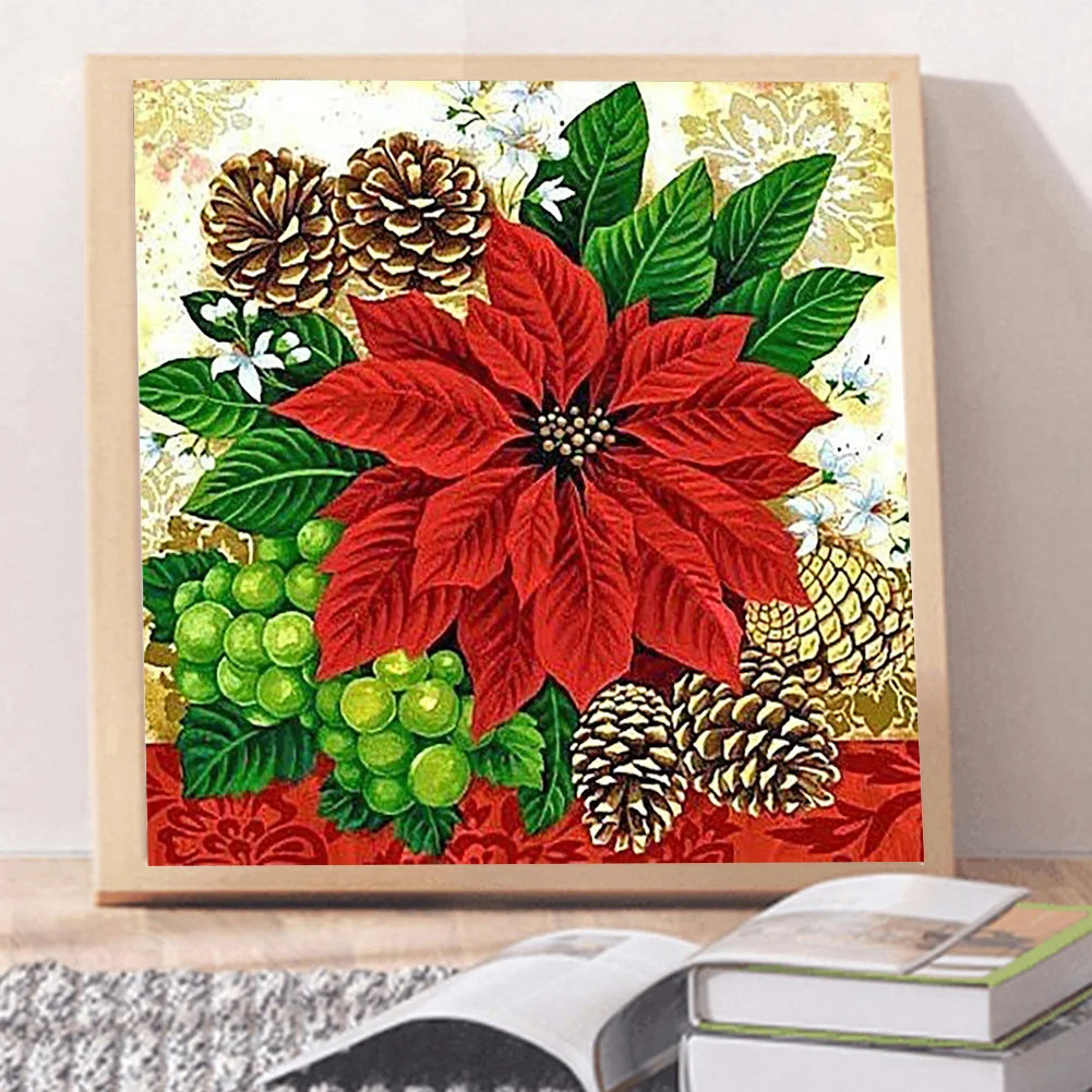 Red Flower | Diamond Painting